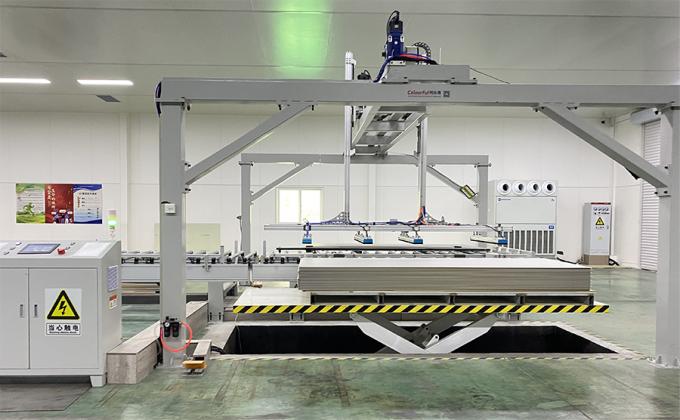 แผนผนัง SPC นวัตกรรมใหม่ 600*2440*4mm หินกันน้ํา พลาสติก สะอาดต่อสิ่งแวดล้อม 10