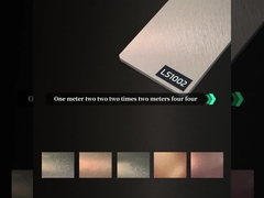 การตกแต่งภายใน วัสดุใหม่ ไม้กางเขน ผงไม้ โลหะคาร์บอนโลหะ