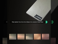 ขายตรงจากโรงงาน วัสดุตกแต่งโลหะที่ไม่มีสี