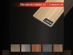 สีและขนาดที่กําหนดเองโดยตรงจากโรงงาน ผนังแผ่นผงไม้เมล็ดไม้ แบมบึว ถ่านหิน