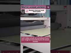 ผลิตภัณฑ์ขายร้อน 5MM 8MM ไม้เมล็ด ไม้ veneer ไม้กางเขน PVC ผนัง