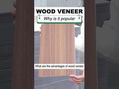 การตกแต่งภายในที่เป็นของแข็ง 1.22m ความกว้างลายไม้วีเนียร์ไม้วีเนียร์ผนังพีวีซี