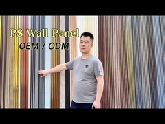 PS Grille Wall Panel Background โรงงานตกแต่งผนัง ขายตรง