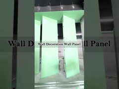 ไม้ผิวหน้าไม้ไผ่ถ่านหินอ่อนทันสมัย