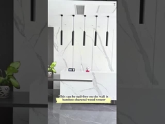 ราคาโรงงาน 8 มิลลิเมตร กันน้ํา มาร์บอร์ ไม้ยาง ถ่านหิน