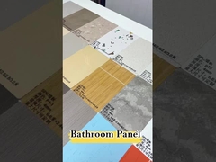 แผ่นผนัง SPC ปราศจากน้ํา หินพลาสติก