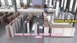 แผงผนังหินอ่อนไม้ไม้ไผ่