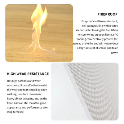 Durable Bevel Edge SPC Wall Panel Anti-Slip Stone Plastic Composite Eco-Friendly Marble Crystal Board Toilet Wall Panel