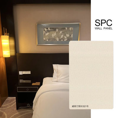Durable Bevel Edge SPC Wall Panel Anti-Slip Stone Plastic Composite Eco-Friendly Marble Crystal Board Toilet Wall Panel