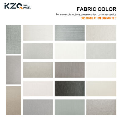 Formaldehyde-Free And Grade B Fire Retardant Bamboo Wood Fiber Fabric Wall Panel