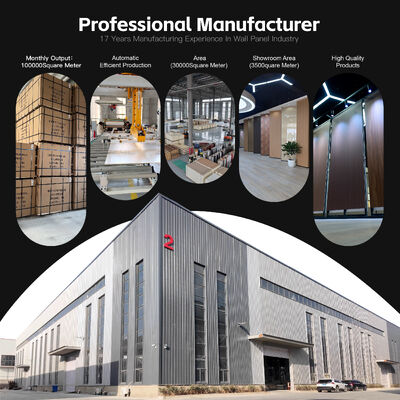 In Stock Fireproof Wood Grain Pvc Wall Panel Bamboo Wall Panel Design for Hotel Renovation Projects
