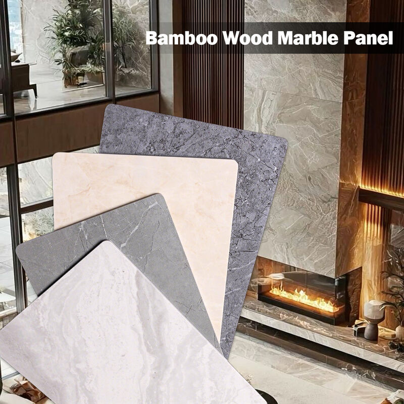 Factory Customized High Toughness Marble Sheet PVC Wall Panel Waterproof High Gloss Wall Panel For Hotels