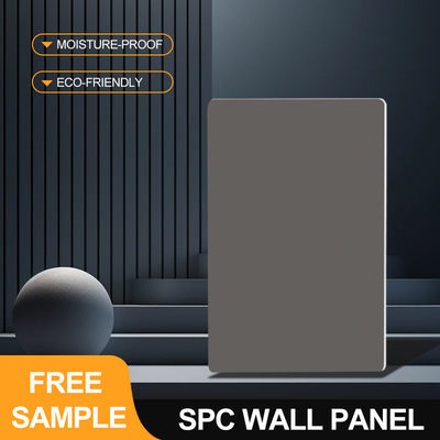 แผนผนัง SPC 600*2440*4mm กันน้ํา พลาสติกไม้ประกอบ สะดวกต่อสิ่งแวดล้อม แมท มาร์บอร์ฟูเนียร์ สไตล์และระดับสูง ภายใน ผนังตกแต่งสําหรับห้องน้ําโรงแรม