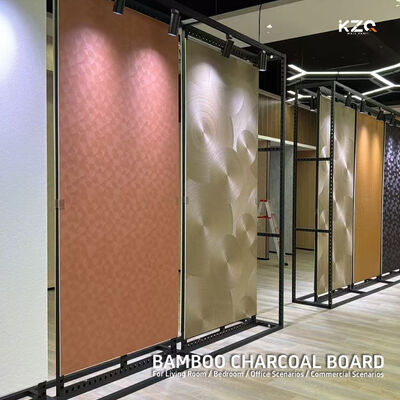 Custom OEM ODM Bamboo Charcoal Wood Veneer สําหรับโครงการวิศวกรรมพาณิชย์