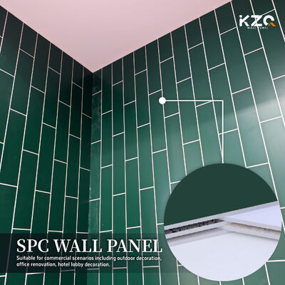 ผลิตภัณฑ์ใหม่ ปานผนังมาร์บอร์มมิตรต่อสิ่งแวดล้อม ปานผนัง SPC กันน้ําสําหรับอพาร์ทเมนต์