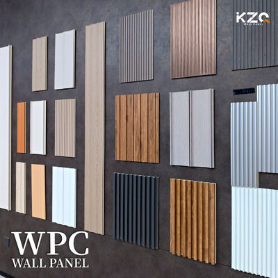 แผนผนังสีแข็งที่รองรับ OEM แผนผนัง WPC สําหรับตกแต่งห้องนอนอพาร์ทเมนต์